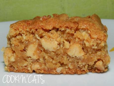 BLONDIES AUX CACAHUETES TRIPLE MENACE