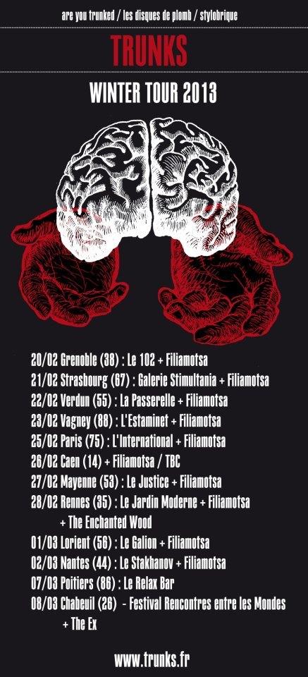 Trunks + Filiamosta // Winter Tour 2013