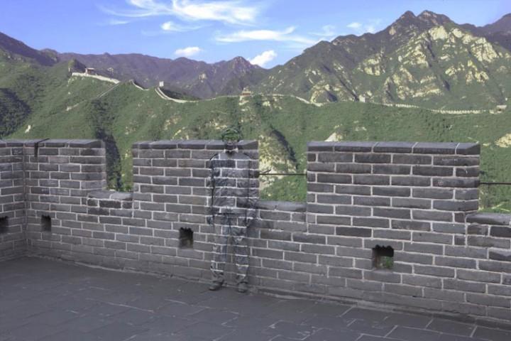 Liu Bolin, l’artiste invisible…