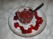 Compote pommes framboises