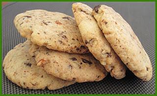 Cookies amandes et chocolat noir