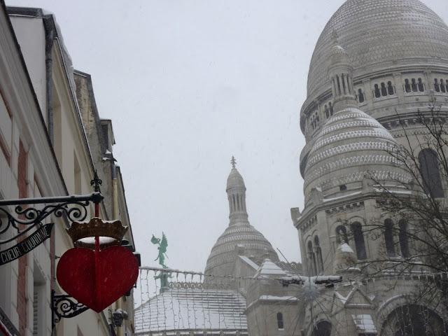 Montmartre sous la neige
