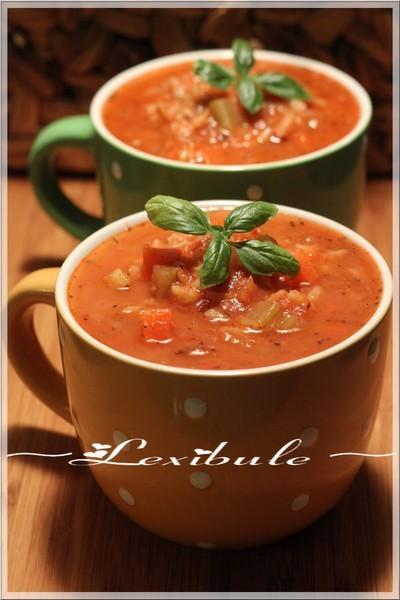 ~Soupe tomates et riz~