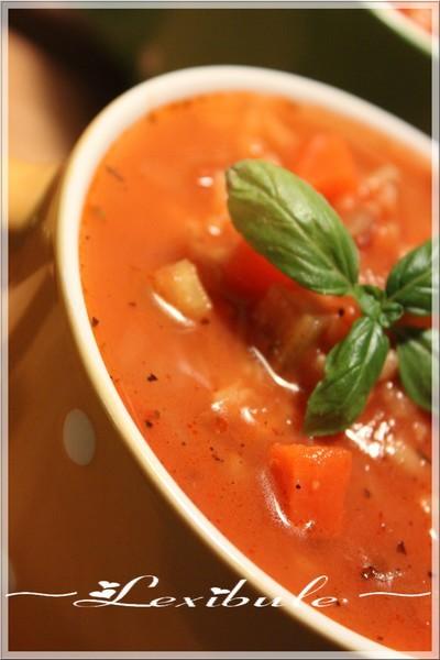 ~Soupe tomates et riz~