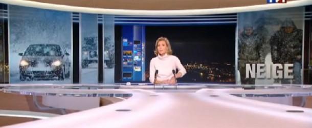 Claire Chazal annonce 20 morts dont 3 graves au JT de TF1 (vidéo)