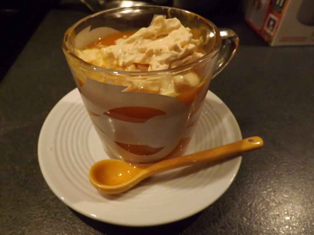 Velouté de carottes à l'orange et canelle