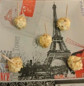 Sucettes de roquefort aux noix