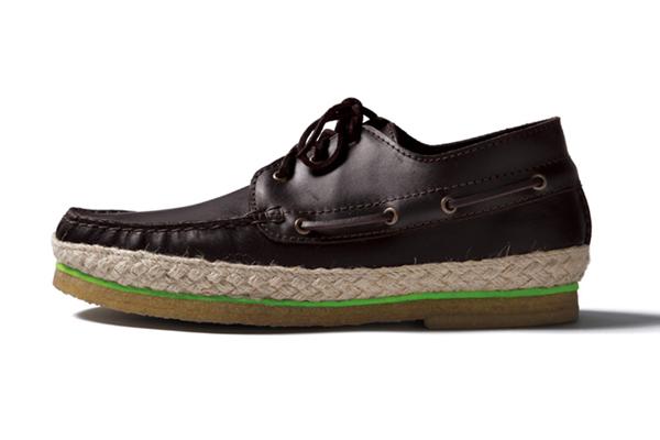 SOPHNET. – S/S 2013 – LEATHER DECK MOCCASIN