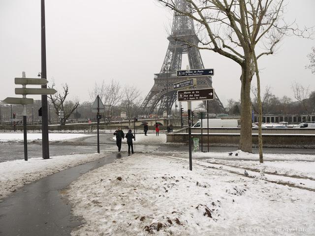 Paris le jour d'après (la neige) - Photos, 1ère partie