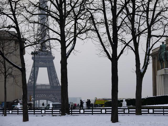 Paris le jour d'après (la neige) - Photos, 1ère partie
