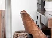 Inspiration bureau mixant simplicité pièces vintage