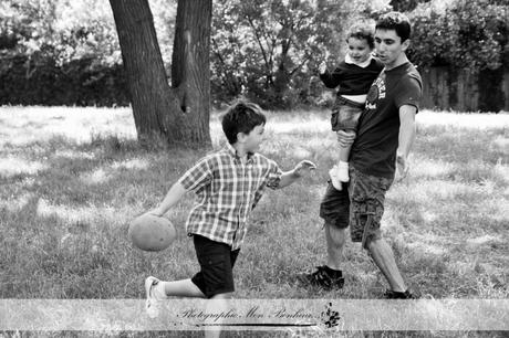 Photographe sur Paris – Bois de Vincennes – Portrait de famille lifestyle – Olivier et ses enfants