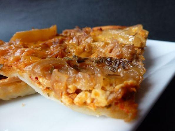 Tarte au thon et citrons confits - 1