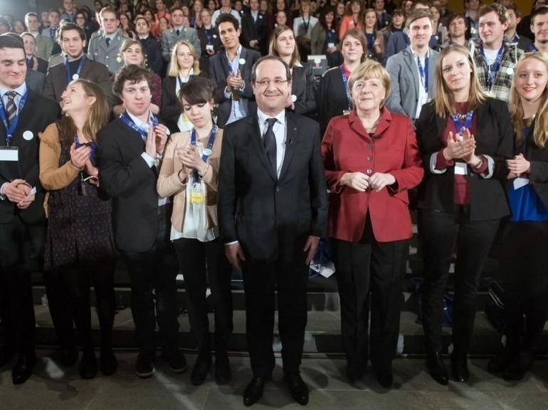Hollande, Merkel, coté province