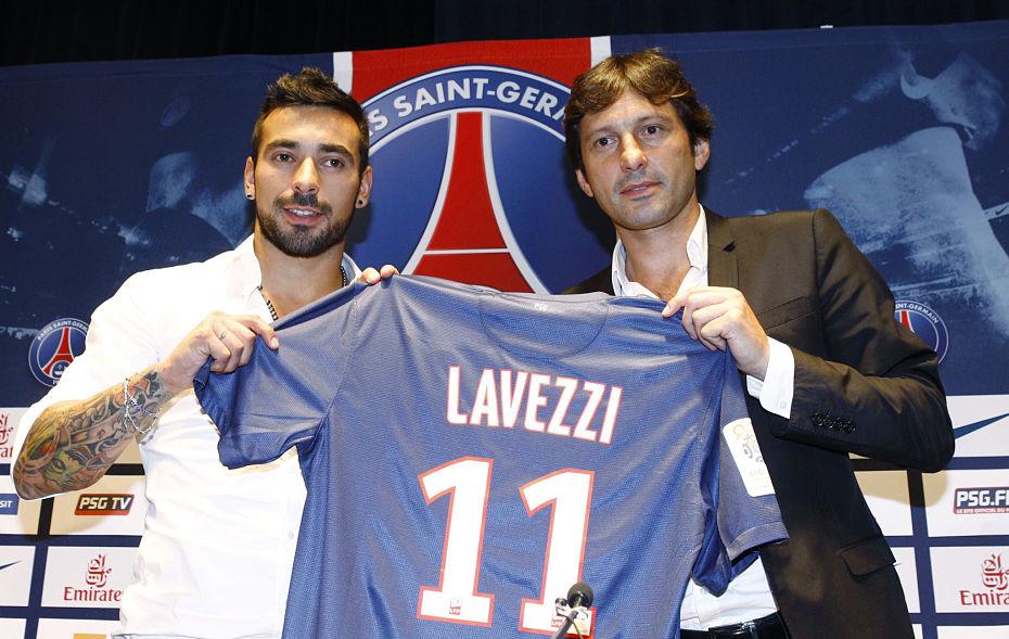 FOOTBALL :  Ezequiel Lavezzi - Nouvelle Recrue du PSG - 02/07/2012