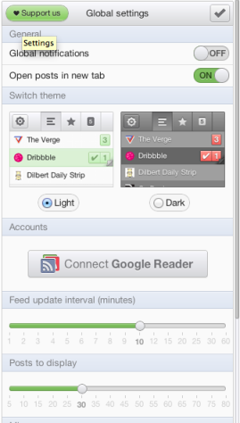 feeder lecteur rss google chrome descary Feeder: un micro lecteur RSS pour Google Chrome