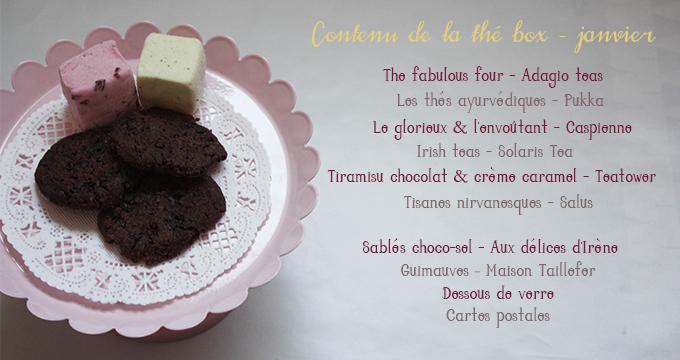 La thé box rock & roll – janvier
