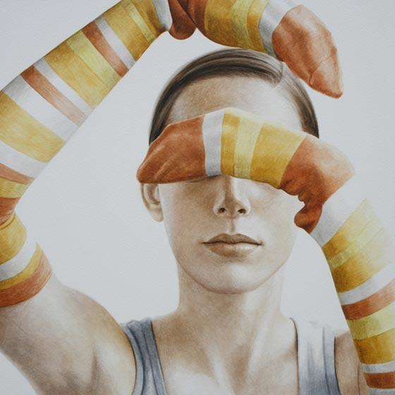 Ali Cavanaugh, portraits with socks