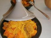 tajine potiron raisins secs oignons