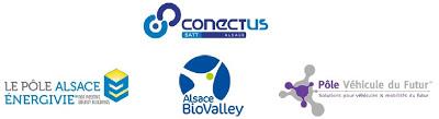 Conectus Alsace signe avec Alsace BioValley, Alsace Energivie et Pôle Véhicule du Futur, un accord de partenariat stratégique au bénéfice des PME.