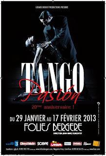 Tango Folies Bergères Callas Dejazet rappels Odeon Pommerat réunification Corée