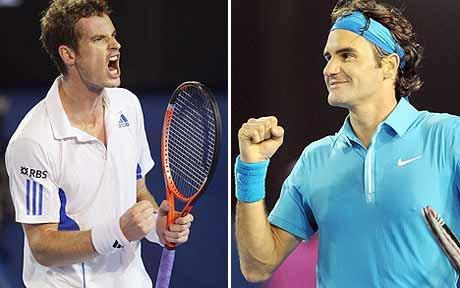 murray-federer match tennis