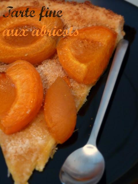 [ Tarte fine aux abricots ]