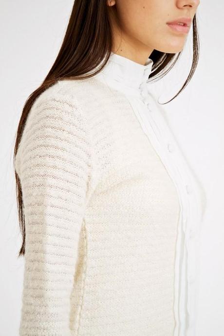 Cardigan Baby Alpaga Misericordia Collection femme, maille en Alpaga