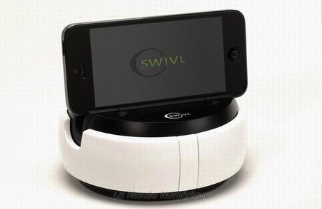 Swivl, plate-forme robotique qui transforme votre iPhone en caméra 360 degrés mais pas que