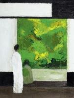 1981, Bernard Cathelin : Printemps II, suite japonaise