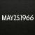 1966, On Kawara : Today Series 
