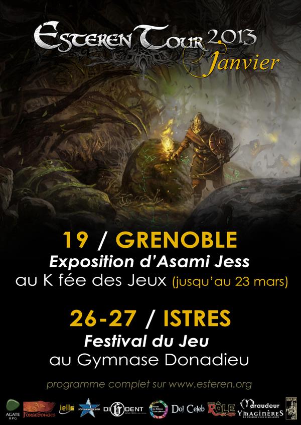 esteren tour janvier2013 [Partenariat] Esteren Tour 2013, les premières dates !