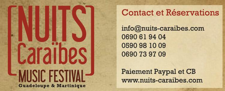 Nuits Caraïbes : Music Festival : Guadeloupe et Martinique