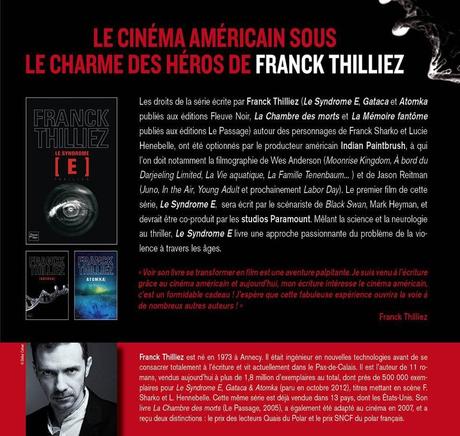 Franck Thilliez adapté aux USA !