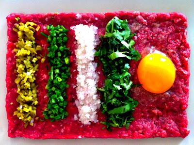 V55 - Variation de tartare de boeuf