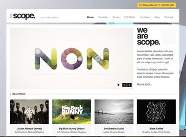 Themeforest Scope theme