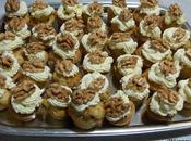 Cupcake noix chèvre Walnut goat cheese cupcakes