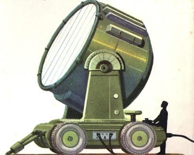 Projecteur extremement puissant utilisé par l'armée