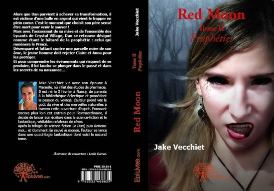 red moon - tome ii prophÃ©ties couverture