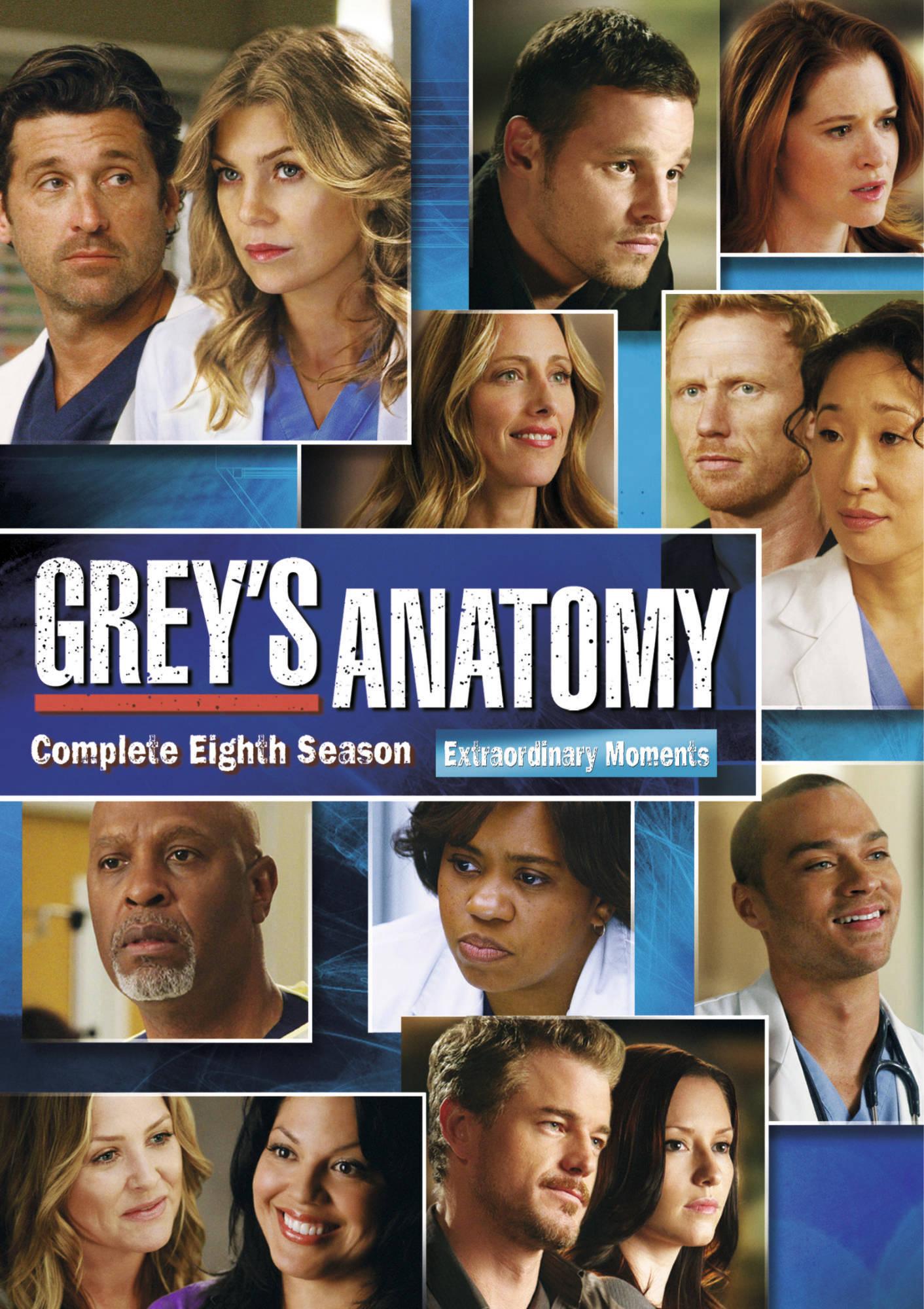 Grey's Anatomy 8 GEN_DVD