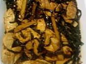 Poulet gingembre champignons noirs