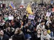 Mariage pour tous Entre personnes manifestés Paris