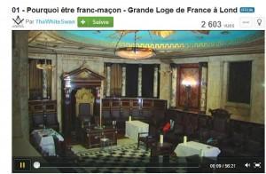Vidéos sur la franc maçonnerie : Le GODF  et  la  GLDF mis en  lumière.