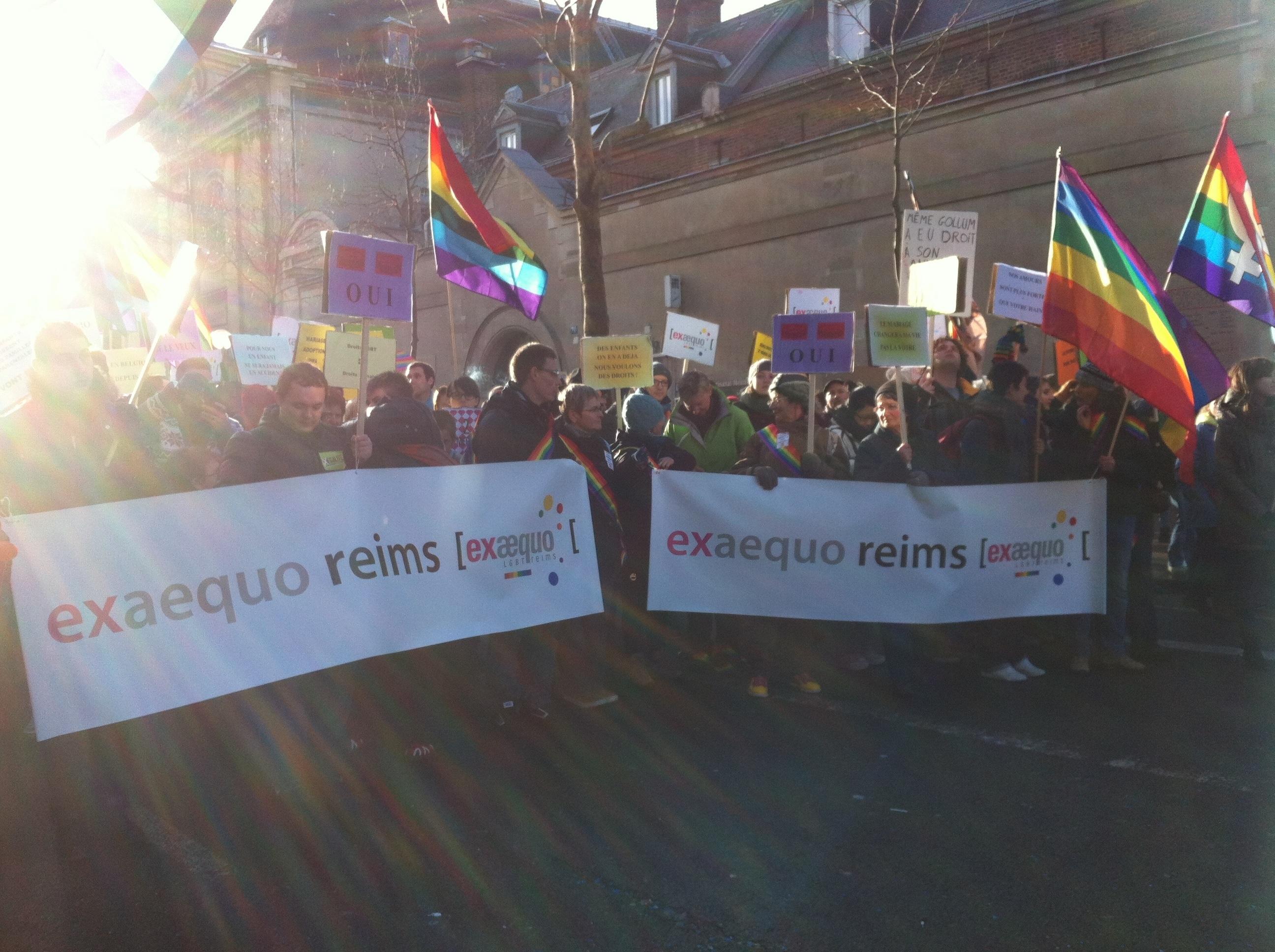 Manifestation Pro Mariage Gay 27 Janvier 2013