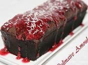 Cake moelleux chocolat framboises