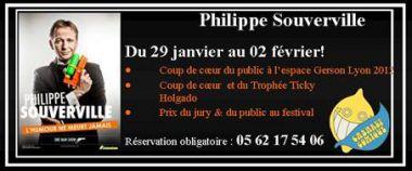 SPECTACLE L'humour ne meurt jamais de Philippe Souverville