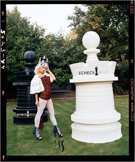 Gwen Stefani : Le jeu d'échecs en Vogue