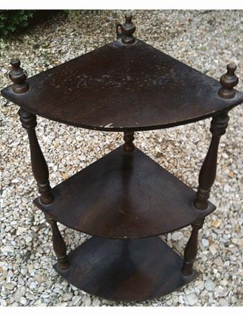 Etagère angle grise - anigif