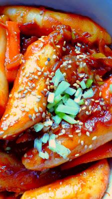 T57 - Topokki ou Quenelles de Riz Coréennes