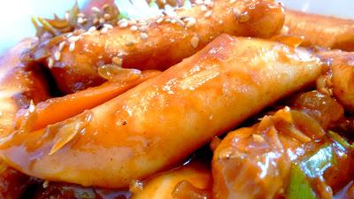 T57 - Topokki ou Quenelles de Riz Coréennes